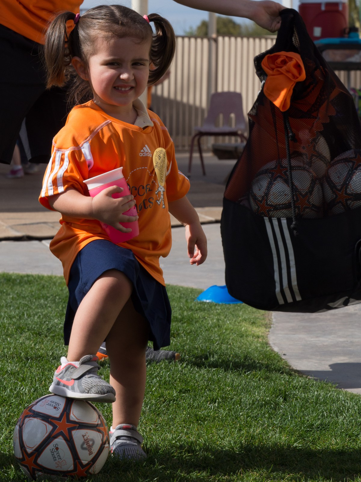 The one where I learn how to play&nbsp;soccer…